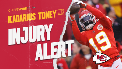 Chiefs WR Kadarius Toney suffers ankle injury vs. Bengals