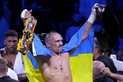 Ukraine's Usyk motivated by boxing and memory of dead friend