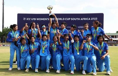 Indian Cricket Fraternity Lauds Women In Blue's U19 T20 World Cup Triumph