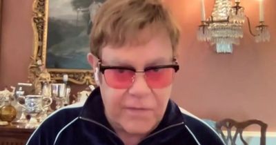 Elton John awkwardly 'snubs' radio hosts after not realising his microphone is on