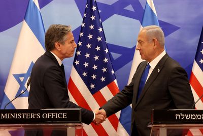 Blinken reaffirms need for two-state solution after talks with Netanyahu