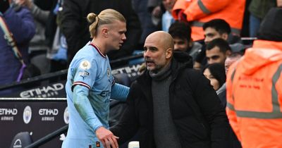 Sergio Aguero warns Man City not to make Messi mistake with Erling Haaland in Arsenal title battle