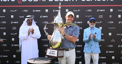 Rory McIlroy prize money in full as he wins Dubai Desert Classic