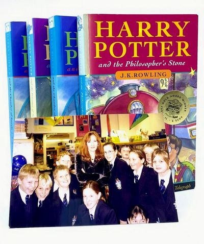 Harry Potter books signed by JK Rowling 23 years ago now worth thousands