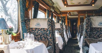 UK's 'poshest train' with champagne lunch and royal carriage to arrive in Edinburgh
