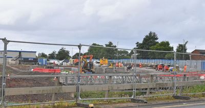 Latest road disruption as work on new £80m station continues