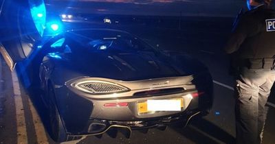 Teen's McLaren 570 supercar seized after 'anti-social' driving