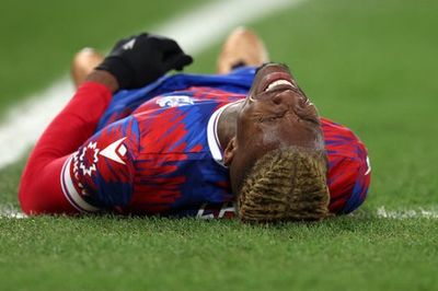 Crystal Palace hope Wilfried Zaha could make early return from hamstring injury