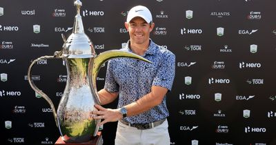 Rory McIlroy major odds slashed after Dubai Desert Classic victory