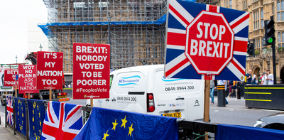 A 'stop Brexit' sticker and suffragette colours: it's really not clear what can get you kicked out of parliament