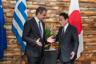 Japan, Greece step up security ties as 'strategic partners'