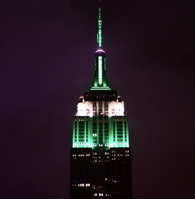 New Yorkers furious as Empire State Building lit up for the Eagles