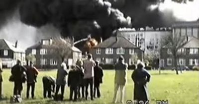 The Edinburgh fire locals in working class neighbourhood thought was a plane crash