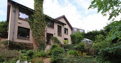 Edinburgh villa boasting its own river running through private garden hits the market