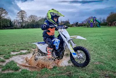 Meet the UK’s youngest daredevil competing in national motocross races