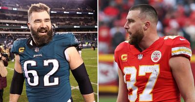 NFL brothers Travis and Jason Kelce to become first siblings to ever meet in Super Bowl