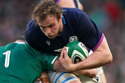 Jonny Gray joins up with Scotland squad ahead of Six Nations opener with England