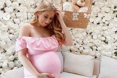 Stacey Solomon enjoys surprise baby shower as she prepares to welcome her fifth child