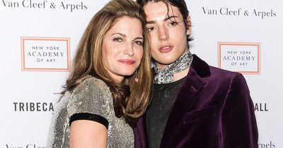 Stephanie Seymour wears her late son Harry's clothes as it 'helps her with the grief'