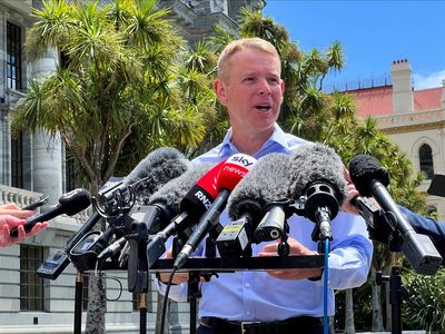 Support for New Zealand's Labour Party jumps after Hipkins become leader