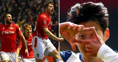 Son Heung-min is "massive" Wrexham fan and could now face them in FA Cup