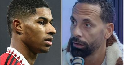 Rio Ferdinand ranks Manchester United star Marcus Rashford against Kylian Mbappe and Erling Haaland