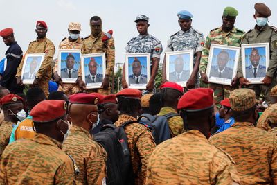 Burkina Faso says 28 soldiers, civilians killed in rebel attacks