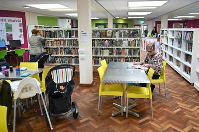 Libraries offer novel 'warm space' for hard-up Britons