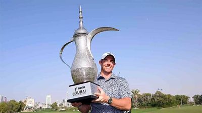 Rory McIlroy keeps emotions bottled to clinch Dubai Desert Classic