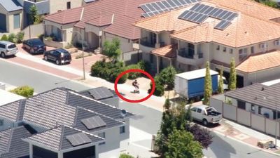 WA Police use drone to track e-scooter rider before 1.2 kilogram meth bust in Perth's north