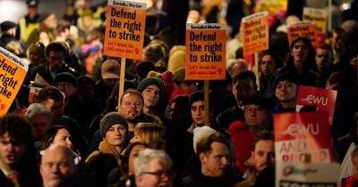 Who is striking on walk-out Wednesday - including teachers and train drivers