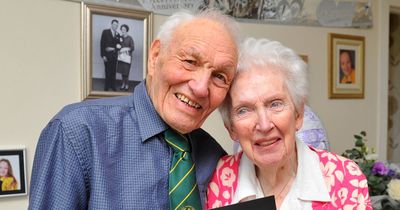 Dumfries couple celebrate diamond wedding anniversary with afternoon tea party