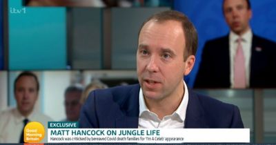 Matt Hancock says 3% donation of £320,000 I'm a Celeb fee was 'substantial'