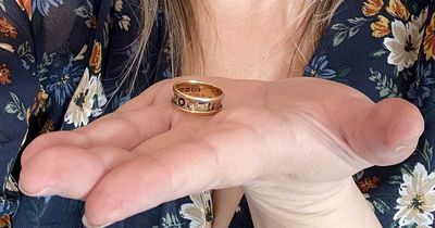 Victorian ring finds its way back to long-lost owner after chance encounter on Facebook