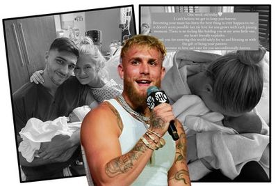 Jake Paul blasted for ‘distasteful’ comment on Molly-Mae Hague and Tommy Fury’s baby announcement