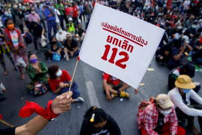 Activists urge Thailand's opposition to scrap royal insult law if elected