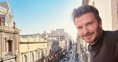 David Beckham eats bugs during Mexico trip saying it's 'good to be back'