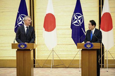 Japan and NATO pledge 'firm' response to China, Russia threats