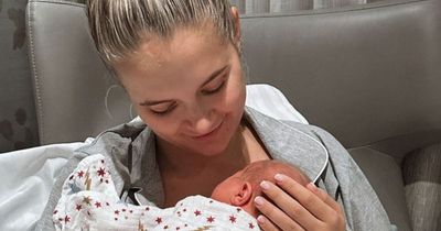 Molly-Mae Hague reveals baby girl's first pictures taken just hours after giving birth