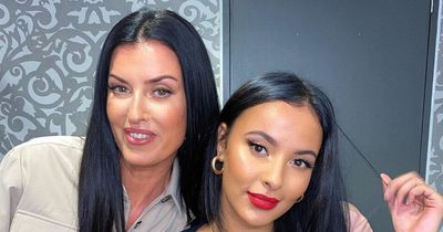 Maya Jama's lookalike mum who is mistaken for her sister