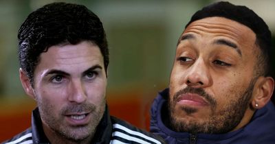 Pierre-Emerick Aubameyang's final insult to Arsenal and Mikel Arteta's perfect response