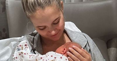 Molly-Mae Hague keeps fans guessing baby's name as she shares new candid snaps taken hours before and after birth