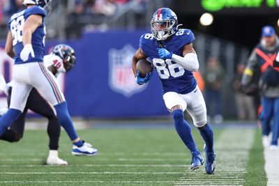 Giants had slowest wide receivers in the NFL in 2022