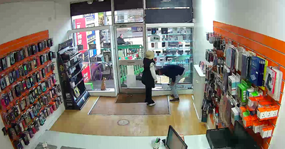 Scots schoolgirl swipes iPhone from shop cabinet in cunning theft caught on CCTV