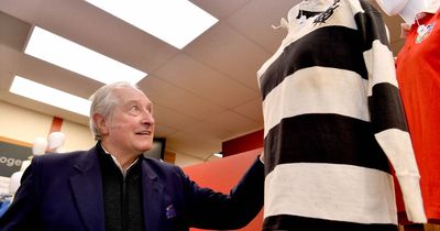 Gareth Edwards puts his iconic rugby jerseys up for auction with Baa-Baas 'greatest try' one expected to raise £200,000