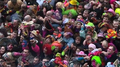 Carnival fever in the French city of Dunkirk