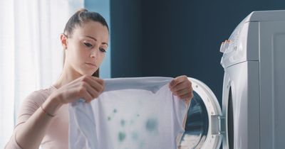 Mum swears by £1 kitchen product for removing stubborn food stains from white tops