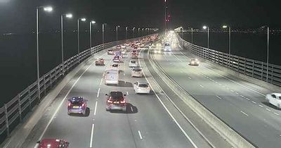 Traffic delays after HGV crashes into back of car on Mersey Gateway Bridge