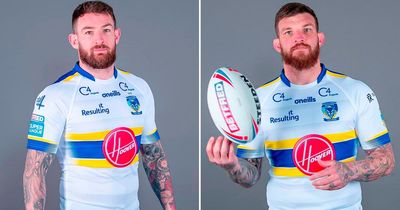 Warrington Wolves' Josh McGuire seeing double with Daryl Clark mirror image