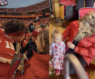 Brittany Mahomes shares sweet family videos to celebrate husband Patrick heading to Super Bowl